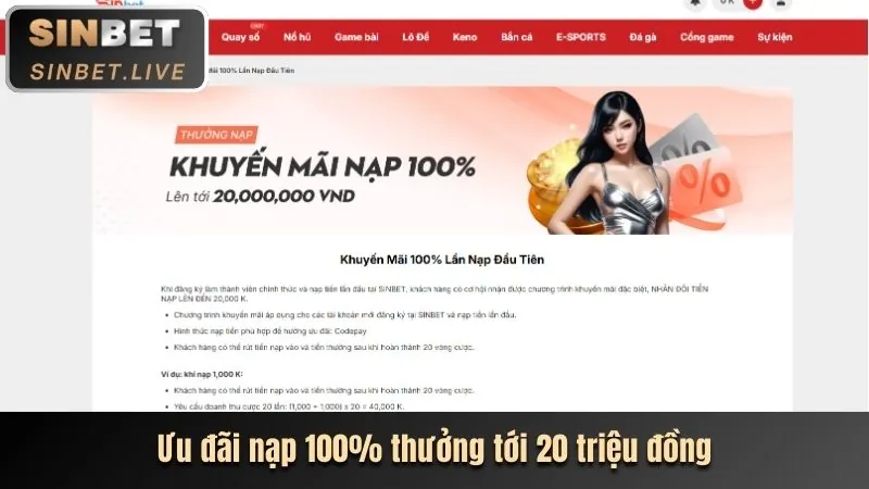 Thưởng chào mừng khi đăng ký on88 link mới